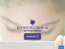 Tablet Screenshot of cyberlibris.com
